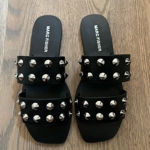 Marc fisher studded sandals